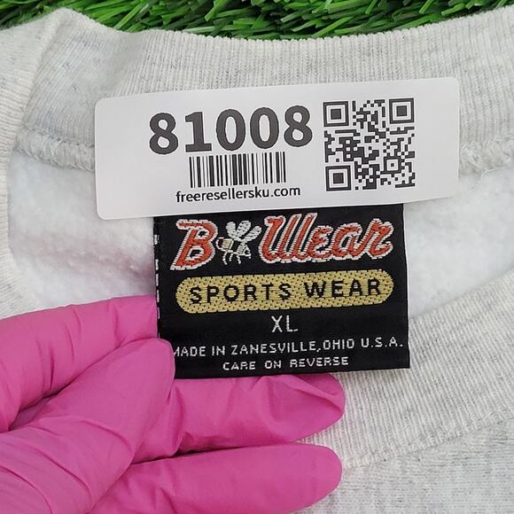 Vintage Ohio State Buckeyes Sweatshirt Womens XL 24x27 Baggy - Picture 8 of 13